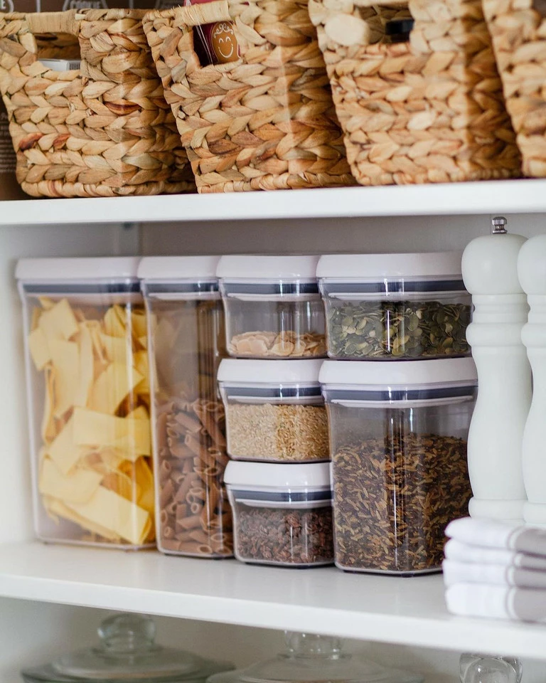 OXO Pop Containers, Set of 10 4 OXO Pop Containers, Set of 10 - Image 4