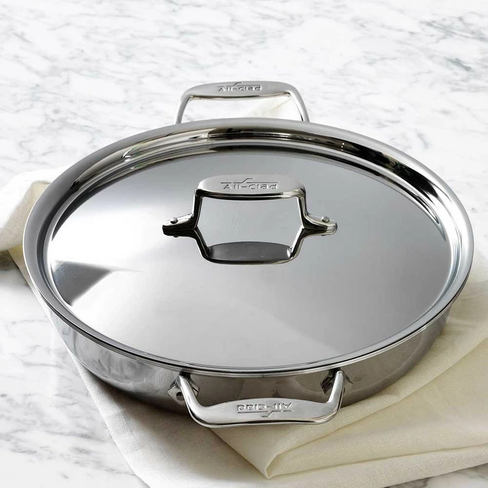 All Clad d5 Stainless Steel All-In-One Pan 3 All Clad d5 Stainless Steel All-In-One Pan - Image 3