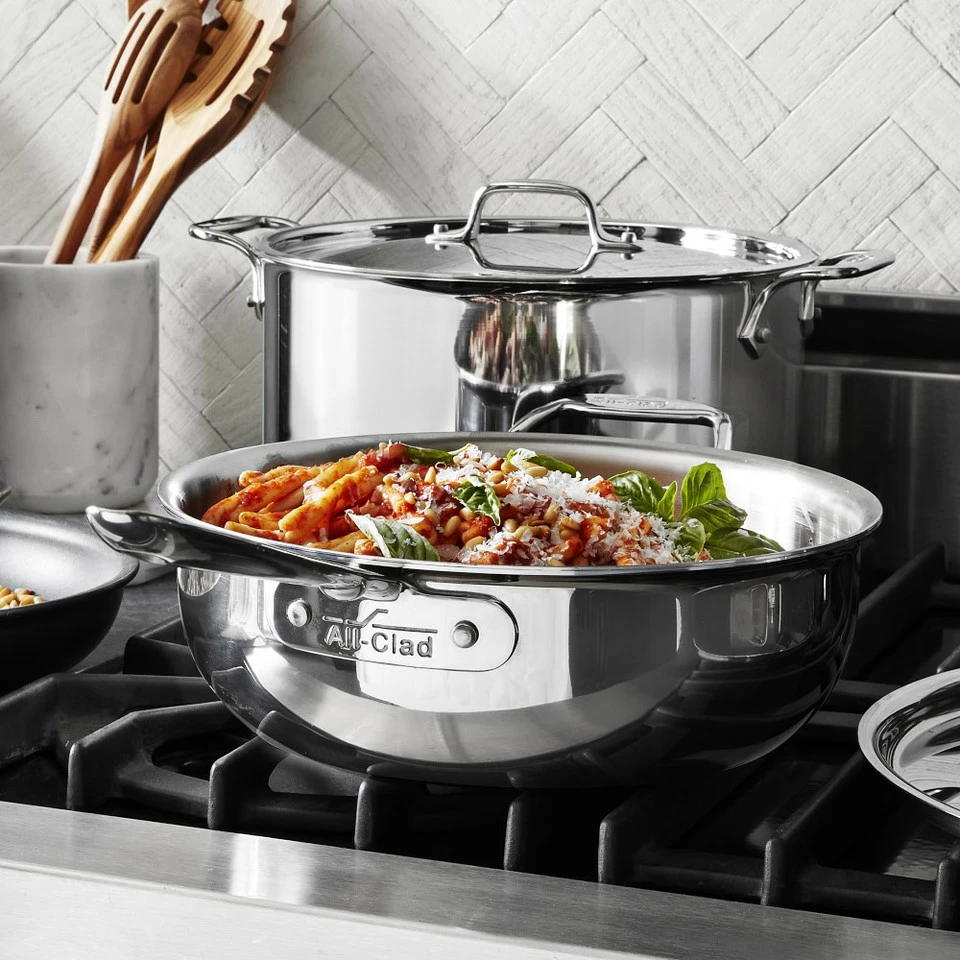 All-Clad d5 Stainless-Steel Essential Pan 2 All-Clad d5 Stainless-Steel Essential Pan - Image 2