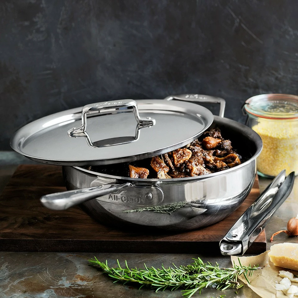 All-Clad d5 Stainless-Steel Essential Pan 12 All-Clad d5 Stainless-Steel Essential Pan - Image 12