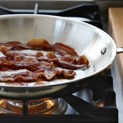 All-Clad D5 Stainless-Steel Fry Pan 18 All-Clad D5 Stainless-Steel Fry Pan -Cookware Shop Online all clad d5 stainless steel fry pan 202240 0005 all clad d5 stainless steel 10 12 fry pan set z