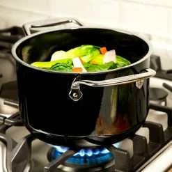 All-Clad Fusiontec Stockpot, 6.6 L -Cookware Shop Online all clad fusiontec stockpot 7 qt 202227 0017 all clad fusiontec stockpot 7 qt z