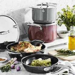 All-Clad Fusiontec Stockpot, 6.6 L -Cookware Shop Online all clad fusiontec stockpot 7 qt 202228 0010 all clad fusiontec stockpot 7 qt z