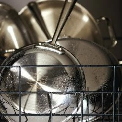 All-Clad D3 Tri-Ply Stainless-Steel 10-Piece Cookware Set -Cookware Shop Online all clad tri ply stainless steel 10 piece cookware set 202241 0026 all clad d3 tri ply stainless steel saucier z