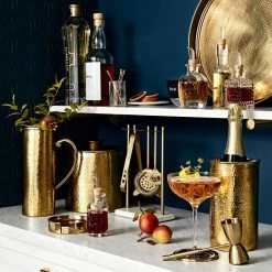 Antique Brass Cocktail Picks, Set of 6 8 Antique Brass Cocktail Picks, Set of 6 -Cookware Shop Online antique brass cocktail picks 202220 0013 antique brass charger plate z