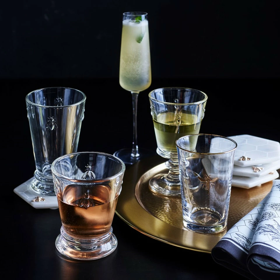 La Rochere Bee Short Tumblers 4 La Rochere Bee Short Tumblers - Image 4