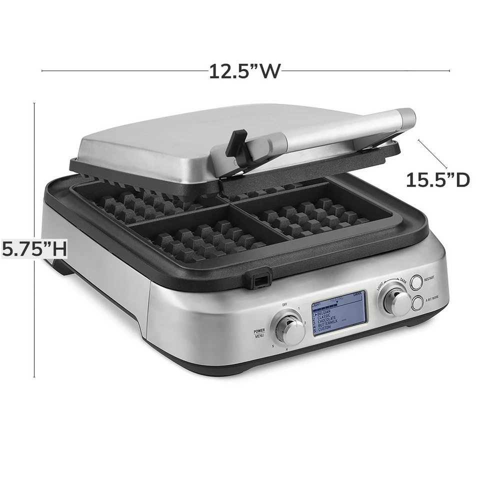 Breville Smart Waffle Maker, 4 Slice 9 Breville Smart Waffle Maker, 4 Slice - Image 9