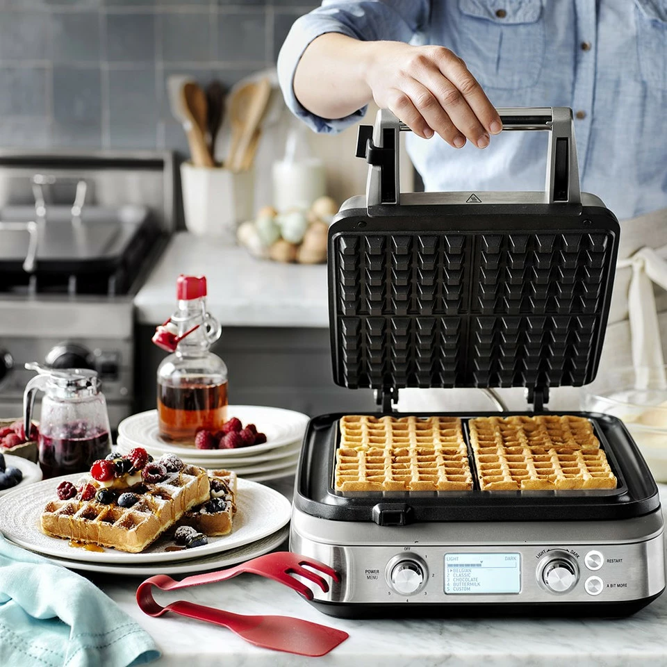 Breville Smart Waffle Maker, 4 Slice 4 Breville Smart Waffle Maker, 4 Slice - Image 4