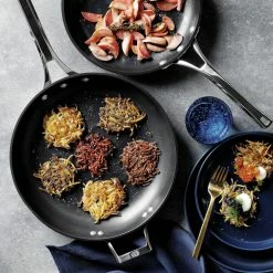 Calphalon Elite Nonstick Frying Pan Set, 25cm and 30cm -Cookware Shop Online calphalon elite nonstick 10 12 fry pan set 202145 0318 calphalon elite nonstick 10 12 fry pan set z