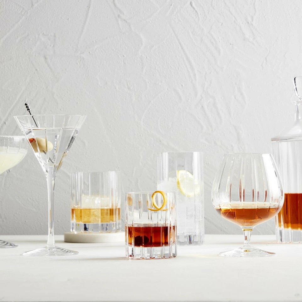 Dorset Crystal Double Old-Fashioned Glass, Each 5 Dorset Crystal Double Old-Fashioned Glass, Each - Image 5