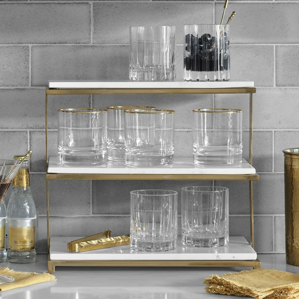 Dorset Crystal Double Old-Fashioned Glass, Each 18 Dorset Crystal Double Old-Fashioned Glass, Each - Image 18