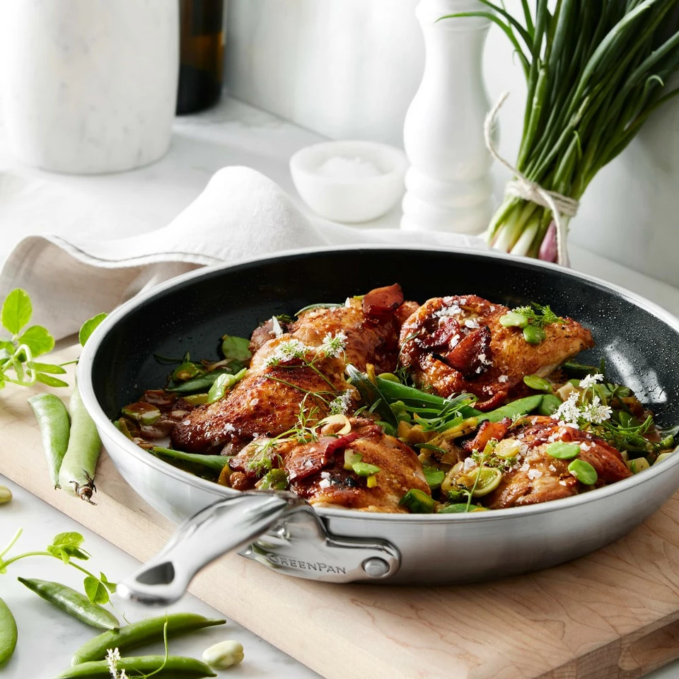 GreenPan™ Premiere Ceramic Non-Stick Fry Pan, Set of 3 7 GreenPan™ Premiere Ceramic Non-Stick Fry Pan, Set of 3 - Image 7