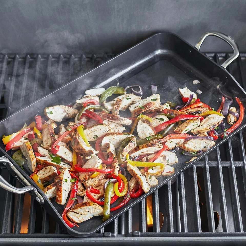 GreenPan™ Premiere Ceramic Non-Stick Outdoor/Indoor Plancha Griddle 2 GreenPan™ Premiere Ceramic Non-Stick Outdoor/Indoor Plancha Griddle - Image 2