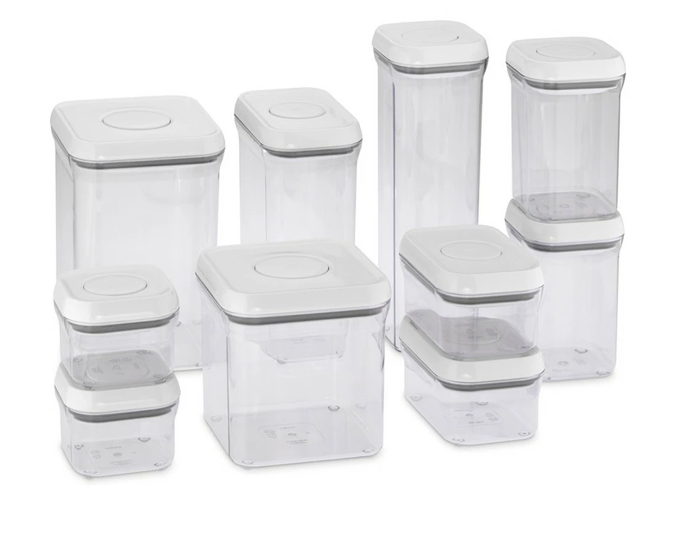OXO Pop Containers, Set of 10 3 OXO Pop Containers, Set of 10 - Image 3