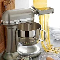 KitchenAid Pasta Attachment 12 KitchenAid Pasta Attachment -Cookware Shop Online kitchenaid stand mixer pasta roller attachment alt5 imgz