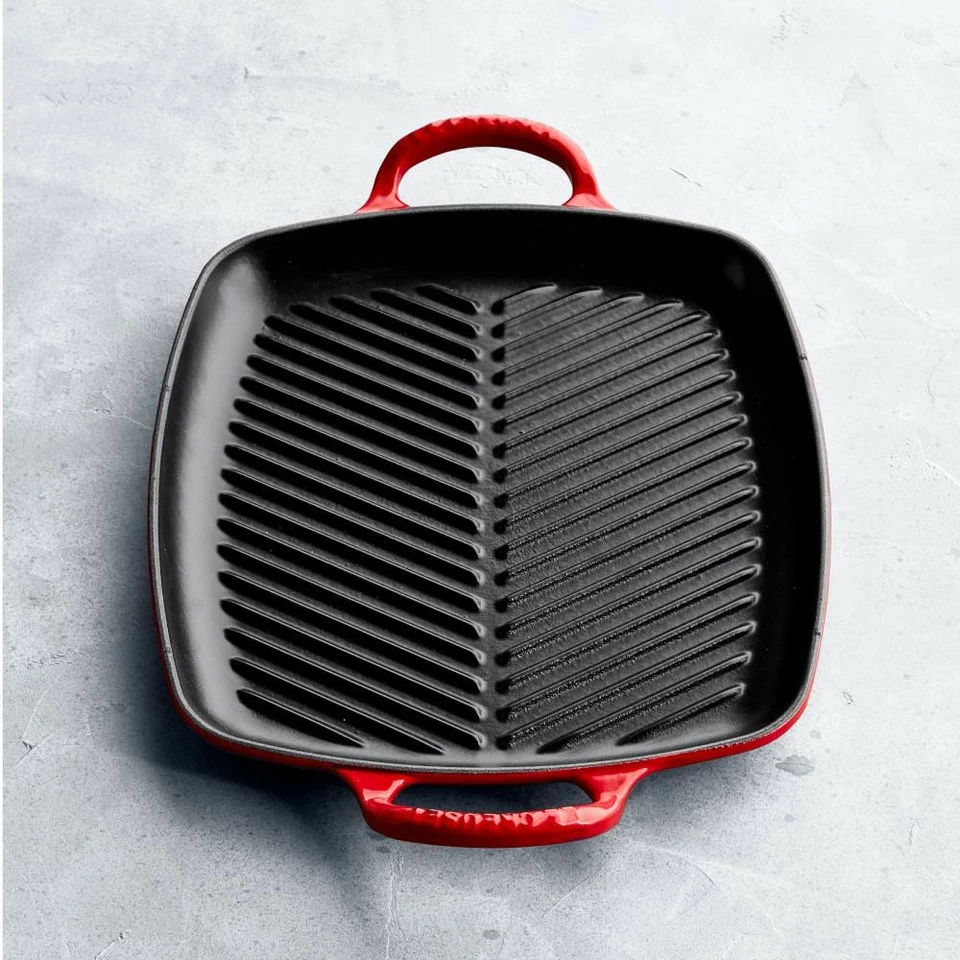 Le Creuset Cast Iron Rectangular Grill 2 Le Creuset Cast Iron Rectangular Grill - Image 2