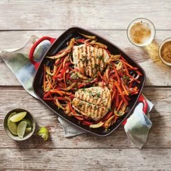 Le Creuset Cast Iron Rectangular Grill 7 Le Creuset Cast Iron Rectangular Grill -Cookware Shop Online le creuset cast iron fish grill alt2 z