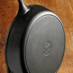 Lodge Round Cast-Iron Fry Pan 28 Lodge Round Cast-Iron Fry Pan -Cookware Shop Online lodge round fry pan 202240 0092 lodge seasoned cast iron skillet z
