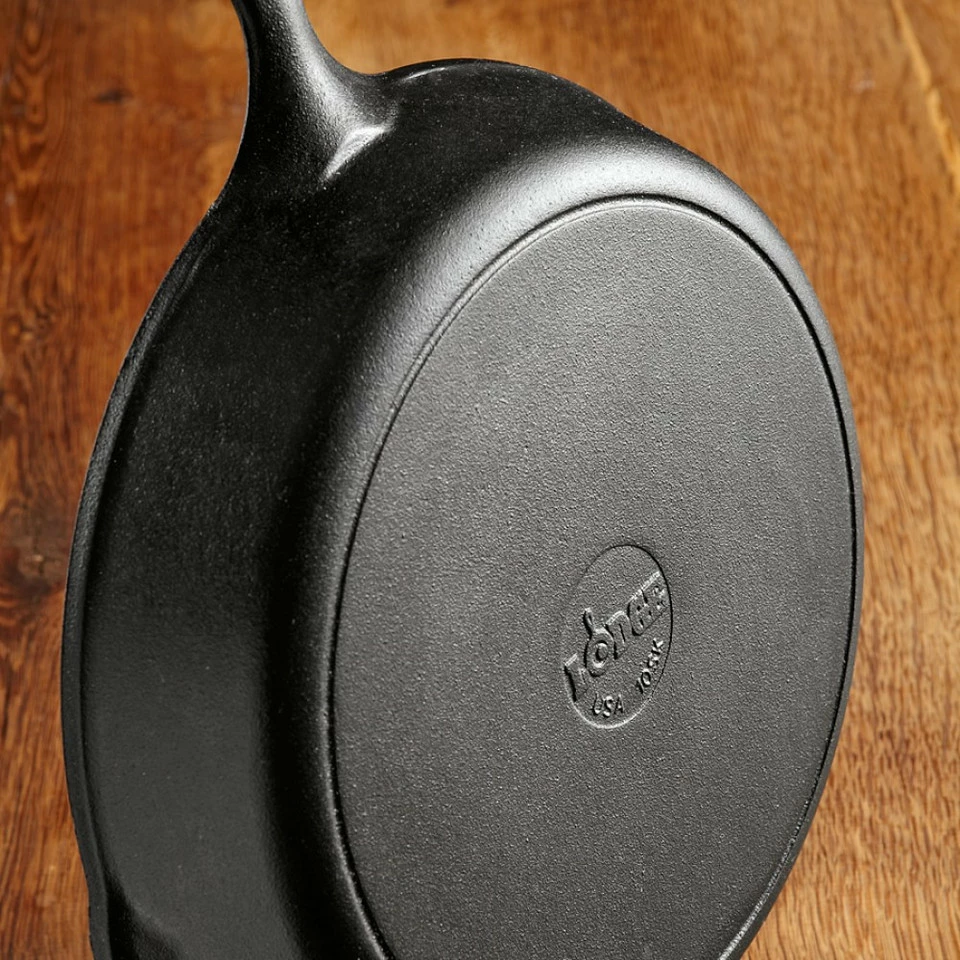 Lodge Round Cast-Iron Fry Pan 12 Lodge Round Cast-Iron Fry Pan - Image 12