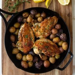 Lodge Blacklock Triple-Seasoned Cast Iron Skillet 17 Lodge Blacklock Triple-Seasoned Cast Iron Skillet -Cookware Shop Online lodge triple seasoned fry pan alt7 imgz