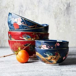 Lunar Noodle Bowls, Set of 4, Mixed 13 Lunar Noodle Bowls, Set of 4, Mixed -Cookware Shop Online lunar noodle bowls mixed 202240 0058 palace garden mixed noodle bowls z
