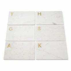 Marble & Brass Monogram Board 15 Marble & Brass Monogram Board -Cookware Shop Online marble and brass monogram board 202240 0125 marble brass monogram board z