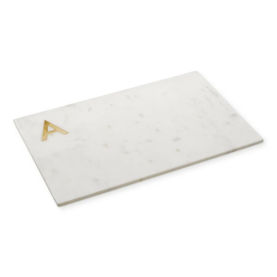 Marble & Brass Monogram Board 1 Marble & Brass Monogram Board