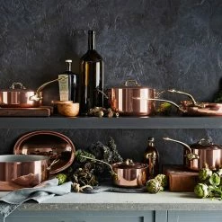 Mauviel Copper 12-Piece Cookware Set 12 Mauviel Copper 12-Piece Cookware Set -Cookware Shop Online mauviel copper 12 piece cookware set 2015 202240 0006 mauviel copper m150 b 12 piece cookware set z
