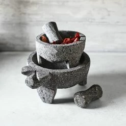Molcajete 30 Molcajete -Cookware Shop Online molcajete lava stone mortar and pestle 202240 0018 pig molcajete z