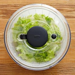 OXO Small Salad Spinner, Clear 13 OXO Small Salad Spinner, Clear -Cookware Shop Online oxo salad spinner 202240 0121 oxo salad spinner z