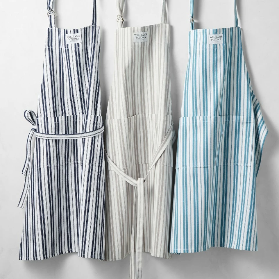 Williams Sonoma Classic Stripe Aprons 2 Williams Sonoma Classic Stripe Aprons - Image 2