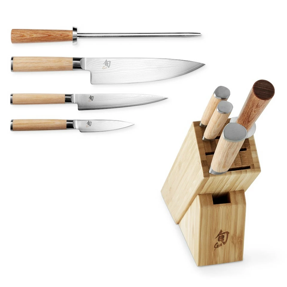 Shun Classic Blonde 5-Piece Starter Set 1 Shun Classic Blonde 5-Piece Starter Set