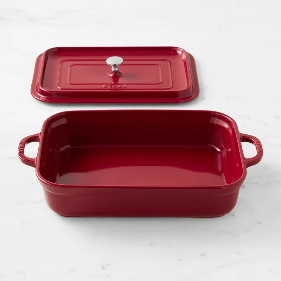 Staub Stoneware Rectangular Covered Baker 2 Staub Stoneware Rectangular Covered Baker - Image 2