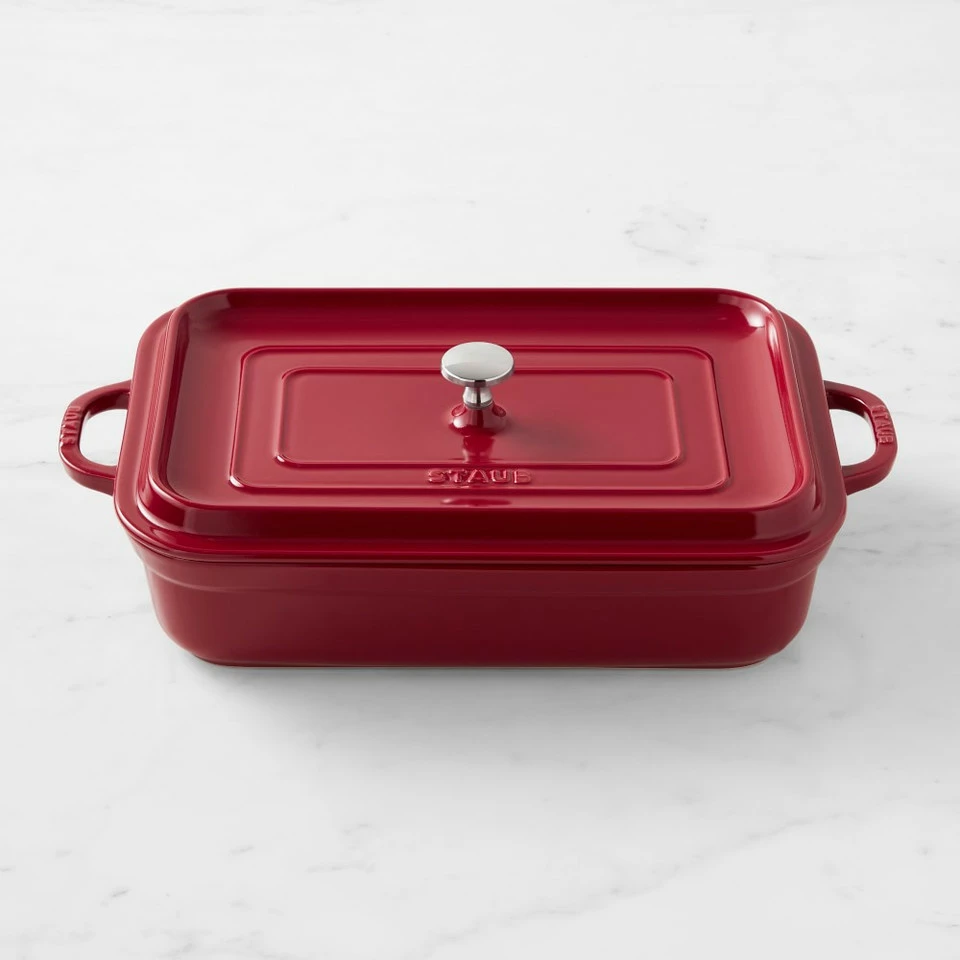 Staub Stoneware Rectangular Covered Baker 1 Staub Stoneware Rectangular Covered Baker