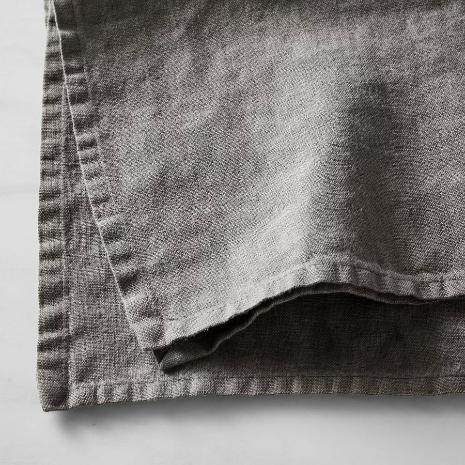 Italian Washed Linen Napkins, Set of 4 7 Italian Washed Linen Napkins, Set of 4 - Image 7