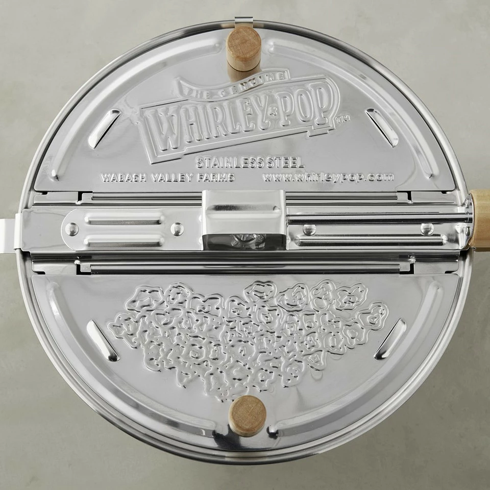 Whirley Pop Stainless Steel Induction Popcorn Maker 3 Whirley Pop Stainless Steel Induction Popcorn Maker - Image 3