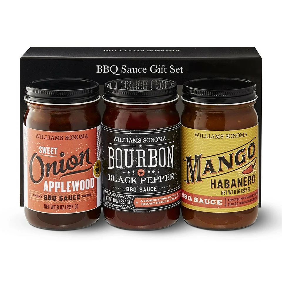 Williams Sonoma BBQ Sauce Gift Set 2 Williams Sonoma BBQ Sauce Gift Set - Image 2