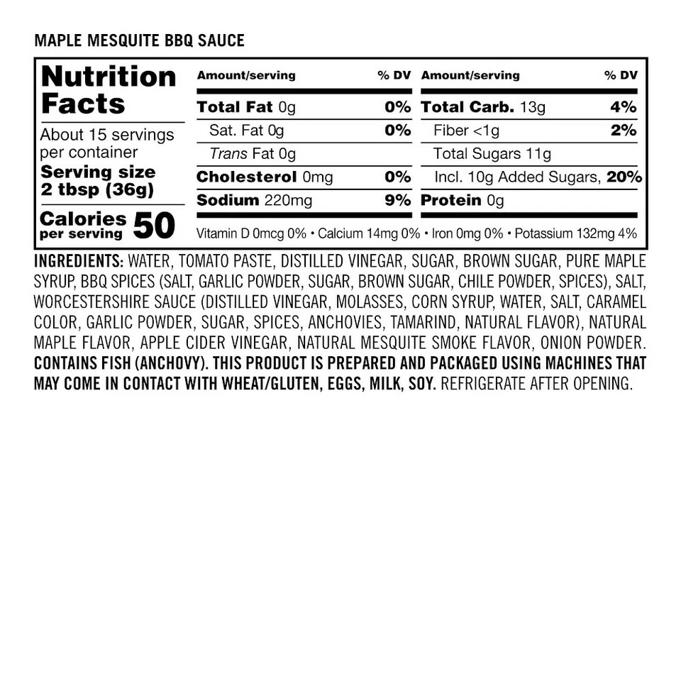 Maple Mesquite BBQ Sauce 5 Maple Mesquite BBQ Sauce - Image 5