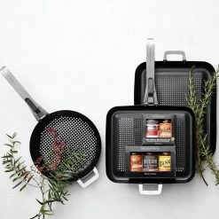 Williams Sonoma High Heat Non-Stick Outdoor Roasting Pan 7 Williams Sonoma High Heat Non-Stick Outdoor Roasting Pan -Cookware Shop Online williams sonoma high heat nonstick rectangular roaster 202224 0010 williams sonoma high heat nonstick outdoor roaster z