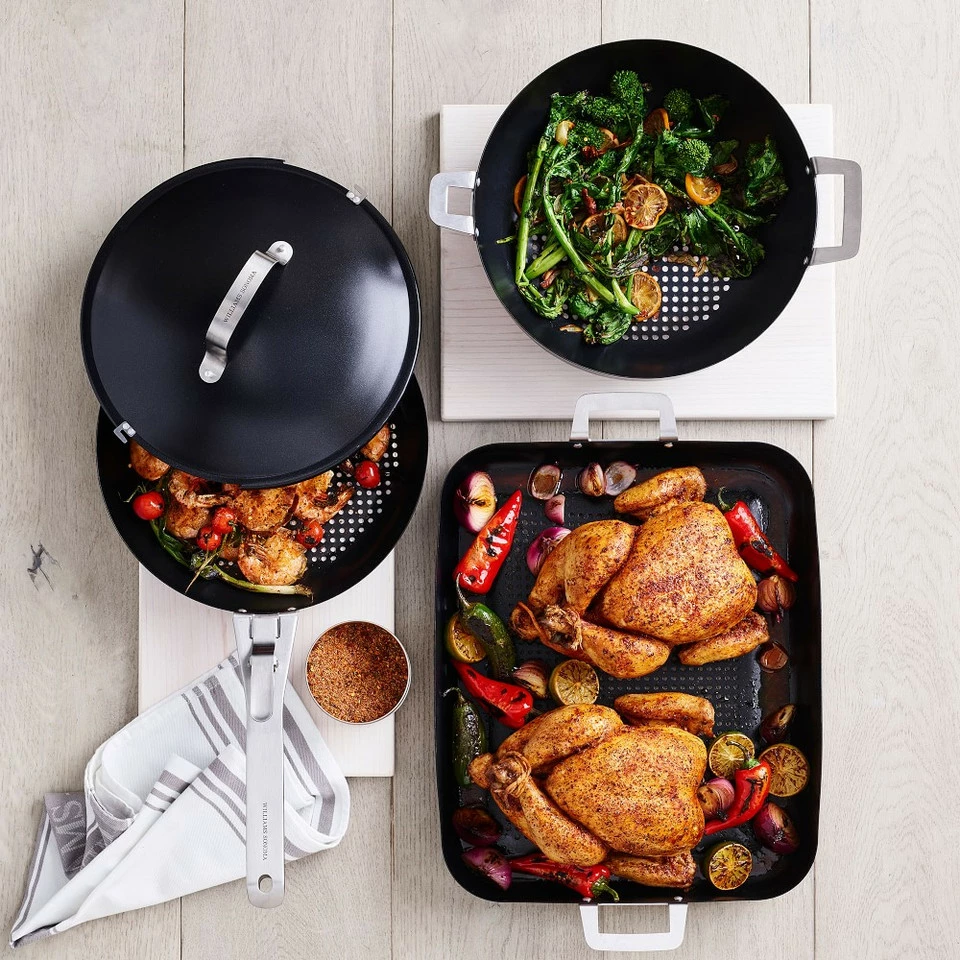 Williams Sonoma High Heat Non-Stick Outdoor Skillet 4 Williams Sonoma High Heat Non-Stick Outdoor Skillet - Image 4
