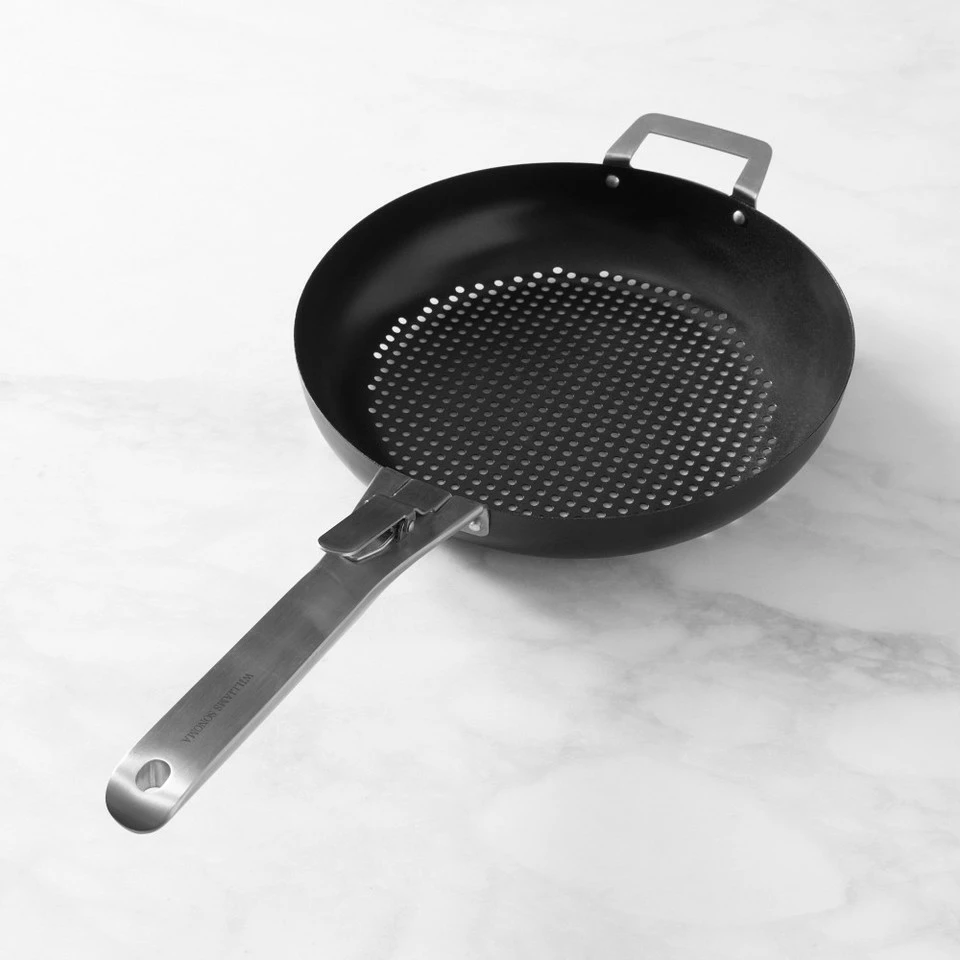 Williams Sonoma High Heat Non-Stick Outdoor Skillet 1 Williams Sonoma High Heat Non-Stick Outdoor Skillet
