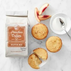 Williams Sonoma Peaches & Cream Muffin Mix
