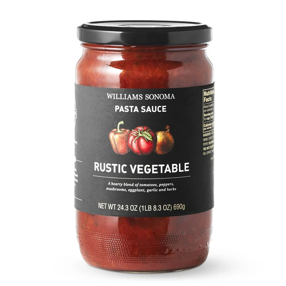 Williams Sonoma Rustic Vegetable Pasta Sauce 1 Williams Sonoma Rustic Vegetable Pasta Sauce