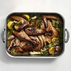 Williams Sonoma Stainless Steel Ultimate Roasting Pan 9 Williams Sonoma Stainless Steel Ultimate Roasting Pan -Cookware Shop Online williams sonoma stainless steel ultimate roaster 202237 0014 williams sonoma stainless steel ultimate roasting pan z