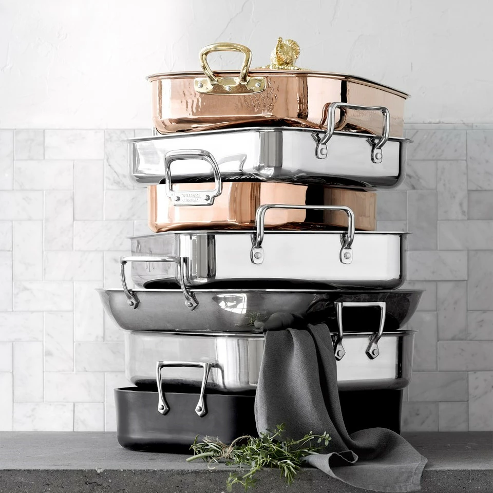 Williams Sonoma Stainless Steel Ultimate Roasting Pan 7 Williams Sonoma Stainless Steel Ultimate Roasting Pan - Image 7