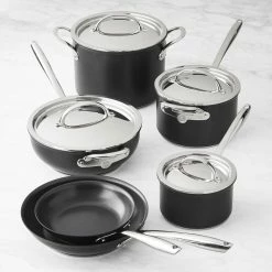 Williams Sonoma Thermo-Clad™ Induction Non-Stick 10-Piece Cookware Set