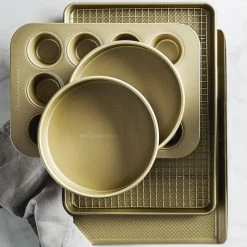 Williams Sonoma Goldtouch® Pro 6-Piece Essential Set -Cookware Shop Online ws goldtouchpro bakeware set 6pc 202038 0007 williams sonoma goldtouch nonstick 6 piece essentials bake z